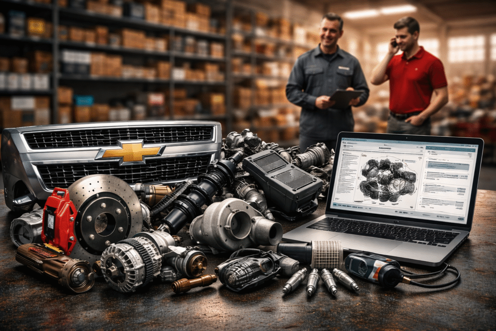 Chevrolet spare parts supplier